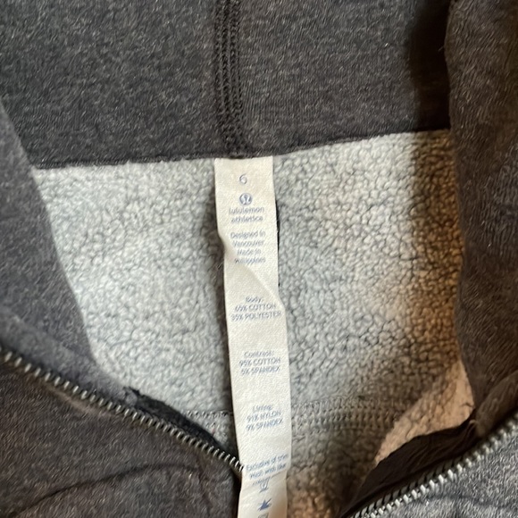 Lululemon Charcoal Gray Hoodie - Picture 2 of 4
